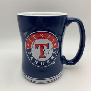 MLB Texas Rangers Baseball Logo Mug Officially Licensed